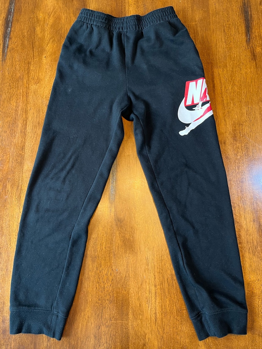 Nike Air Jordan Youth XL Black Jumpman Fleece Jogger Pants
